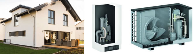 Vitocal 200-A air source heat pump